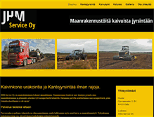 Tablet Screenshot of jhm-service.com